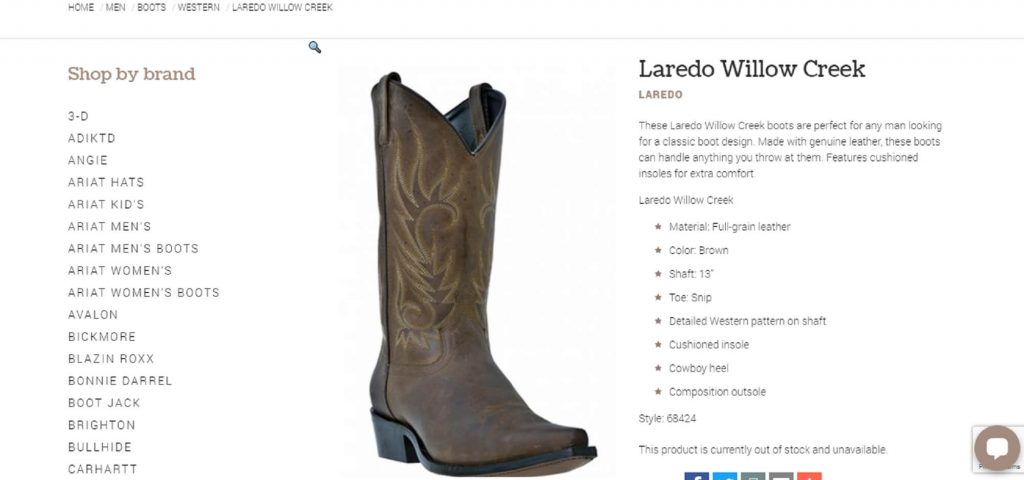 cowboy boot brands mens
